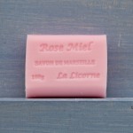 ROSA e MIELE Saponetta di Marsiglia 100g